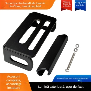 Suport invizibil pentru grila frontală a mașinii, fixare proiectoare — braț din plasă mijlocie, din fier, pentru mașini și camioane