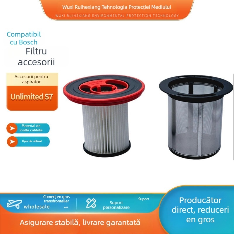 Filtru PM2.5 de înlocuire pentru Bosch Unlimited S7 BKS71 (Model S7), 12040193, uz casnic