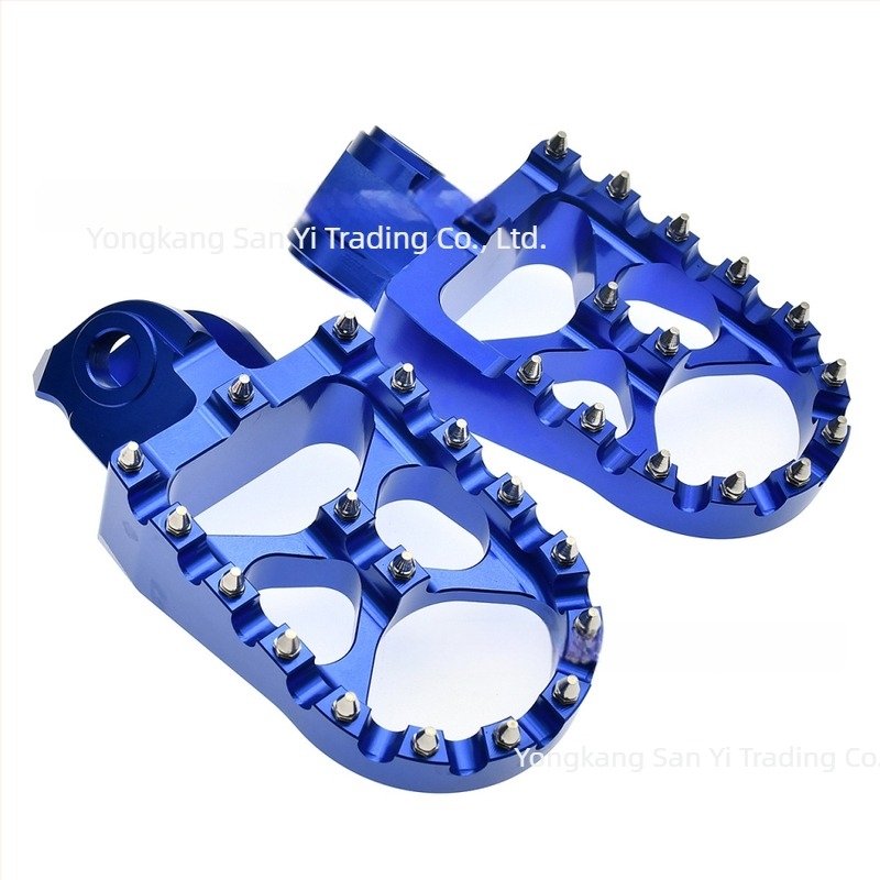 Pedale frontale pentru motocicletă off-road – CNC prelucrate, aluminiu 6061-T6, cu pini antiderapanti, XCMT, compatibile cu KTM EXC SX XCF SXF XC XCW XCFW 65–150