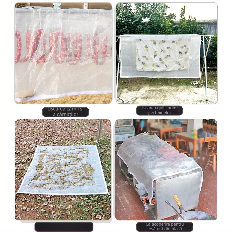 Kaixiu Rețea de Uscare — Poliester, Pliabilă, Coș de Uscare cu Un Singur Strat