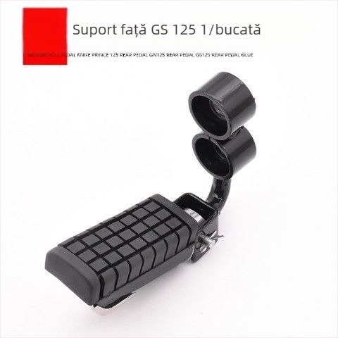 GS125 Pedale frontale și posterioare – Suporturi din fier pentru pedale, ansamblu