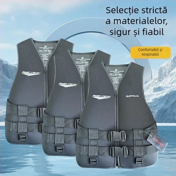 Vestă de salvare pentru barcă pentru adulți și copii, plutie înaltă, siguranță profesională, vestă portabilă pentru pescuit, înot și snorkeling