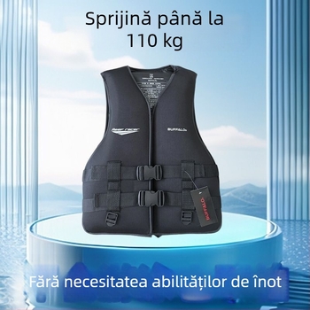 Vestă de salvare pentru barcă pentru adulți și copii, plutie înaltă, siguranță profesională, vestă portabilă pentru pescuit, înot și snorkeling