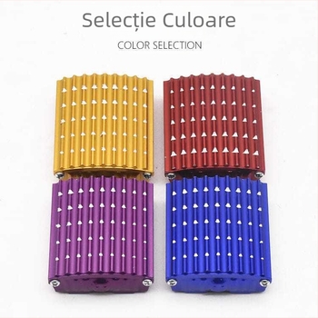 Pedală frontală de frână pentru motocicletă, din aliaj de aluminiu, finisaj cu lac de coacere, Mojielong