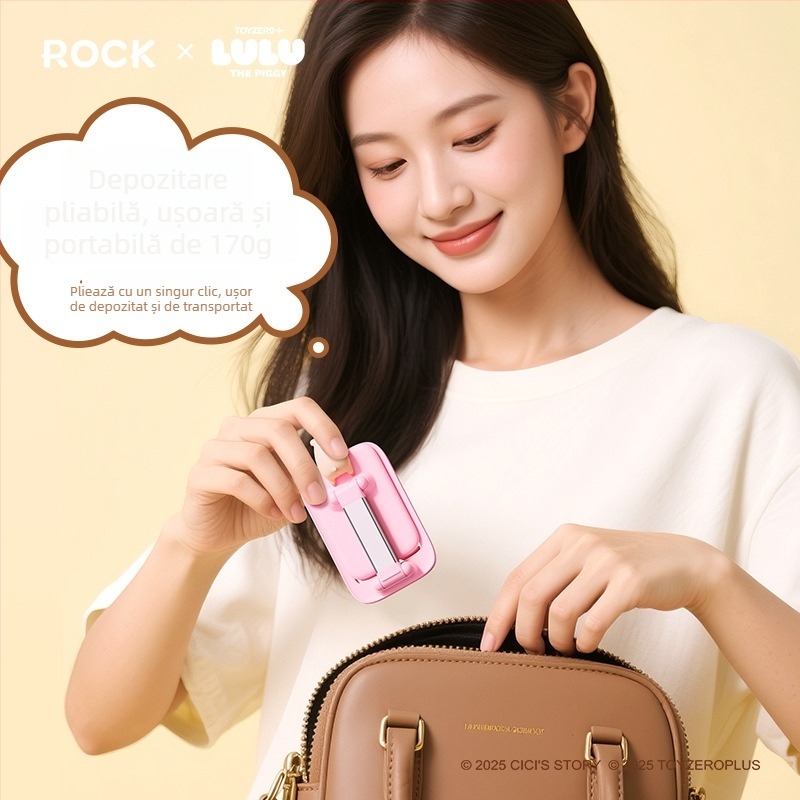 ROCK Suport pentru telefon mobil – design comod, personalizabil, ABS