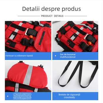 Hongzhou Rapids Vestă de Salvare pentru Apă – pentru adulți, cu plutabilitate mare, utilizare profesională în stingerea incendiilor și situații de dezastre
