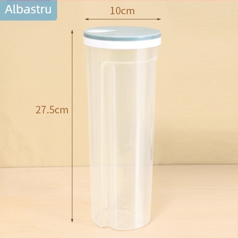 Weicheng recipient plastic pentru depozitare, 301-500 ml, rotund, modern minimalist