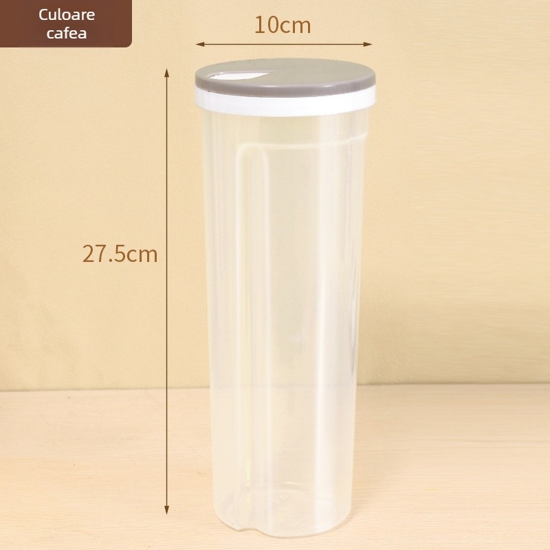 Weicheng recipient plastic pentru depozitare, 301-500 ml, rotund, modern minimalist