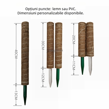 Set de grădinărit pentru casă cu sfoară din fibre de palmier de cocos pentru cățărarea plantelor - Hongxin