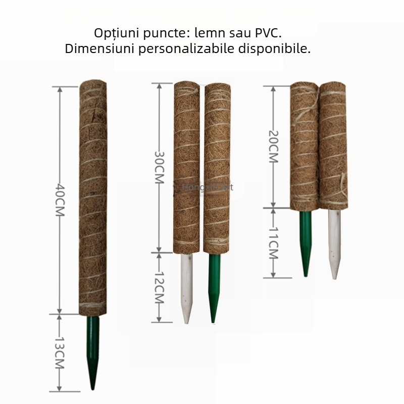 Set de grădinărit pentru casă cu sfoară din fibre de palmier de cocos pentru cățărarea plantelor - Hongxin