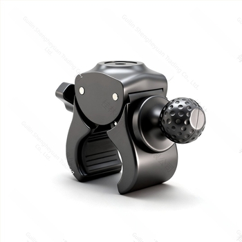 Suport universal pentru telefon mobil pentru transmisiuni live, cu clemă cu mai multe poziții pentru țeavă de bicicletă și trepied gimbal – Material ABS