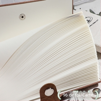 Caiet cu copertă din piele ecologică, legare cu adeziv, 100–200 pagini din hârtie din pulpă de lemn brut, stil simplu INS