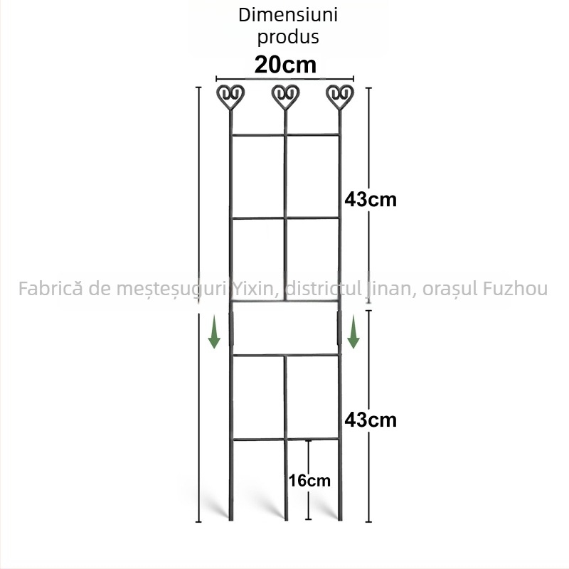 Yixin suport modular pentru plante din oțel inoxidabil – ornament decorativ de grădină pentru plante de interior