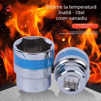 Set de 24 unelte pentru reparații auto, din oțel crom-vanadiu, marca Saint qin; trusă de chei auto în cutie; potrivit pentru întreținerea la domiciliu, autovehicul, motocicletă și bicicletă; reparații mecanice.