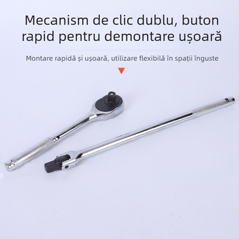 Set de 24 unelte pentru reparații auto, din oțel crom-vanadiu, marca Saint qin; trusă de chei auto în cutie; potrivit pentru întreținerea la domiciliu, autovehicul, motocicletă și bicicletă; reparații mecanice.