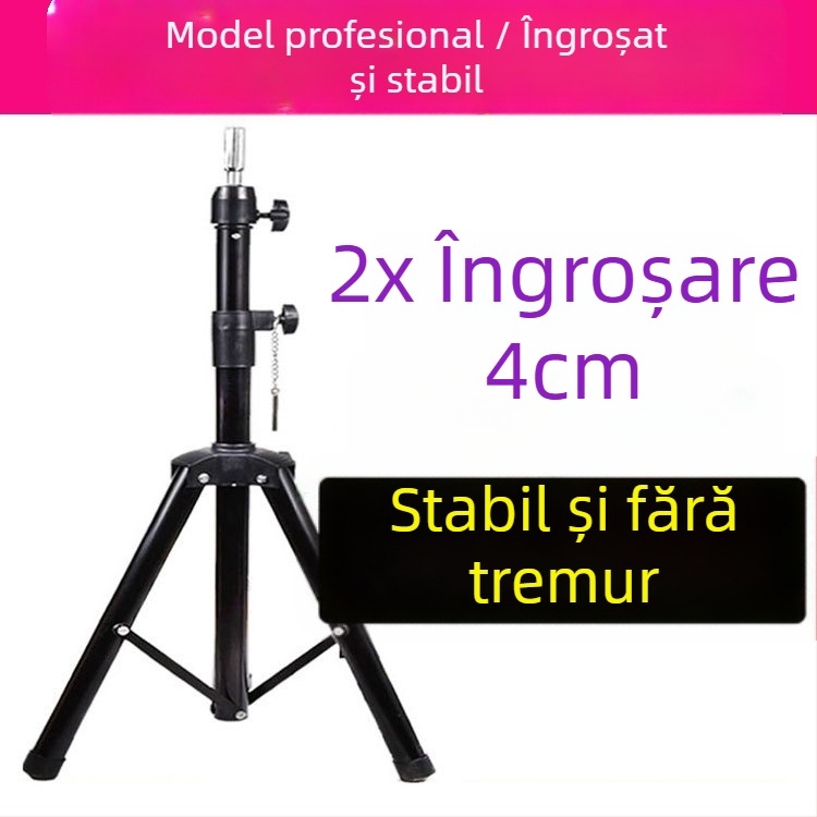 Suport pentru cap-model M2 – Trepied cu susținere pentru cap, compatibil cu vopsirea și perm, brand Initial Mining