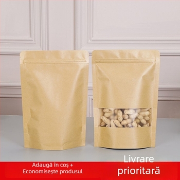 Sac de ambalare ceai auto-sigilant — materiale: BOPP/hârtie Kraft/CPP; brand Bang Tu; lungime sigilare 4–60 cm