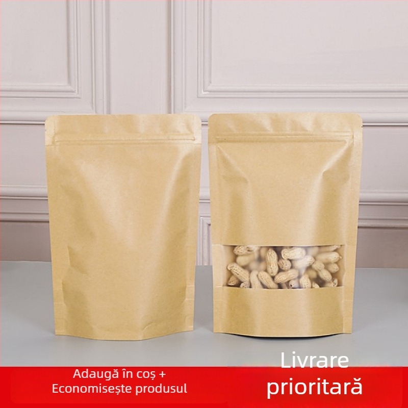 Sac de ambalare ceai auto-sigilant — materiale: BOPP/hârtie Kraft/CPP; brand Bang Tu; lungime sigilare 4–60 cm