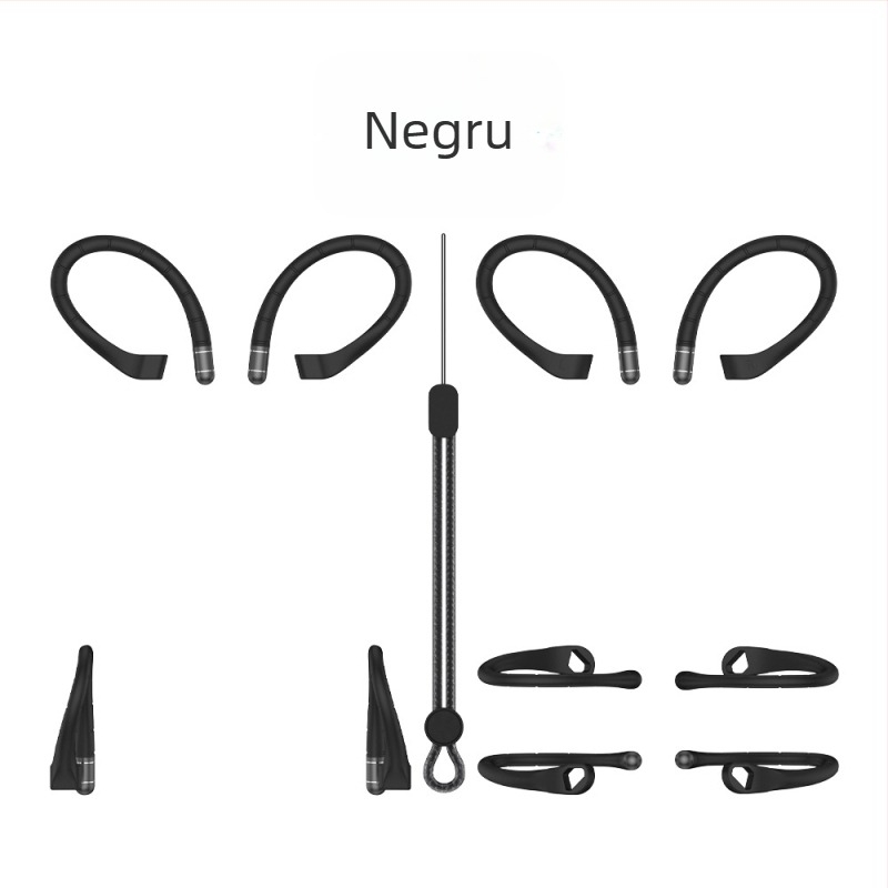 Cârlige de urechi din silicon anti-pierdere pentru Samsung Galaxy Buds 3 Pro/3/3 FE | Material: silicon; Stil: portabil, universal; Confecționare: turnare prin injecție; Personalizare: Suportată.