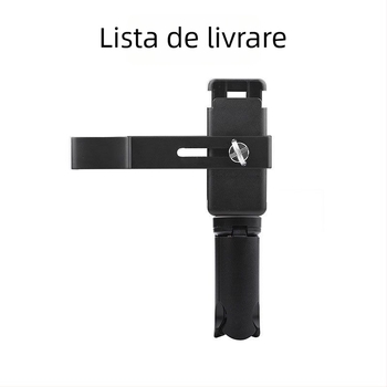 Suport fix Osmo Pocket pentru cameră și telefon, stabilizator de tip trepied pliabil (Material: plastic; Capacitate de încărcare: 2–5 kg; Număr secțiuni: 1; Greutate: 0,2 kg)