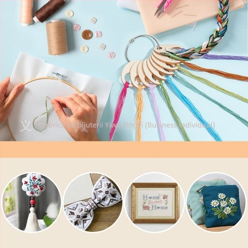 Etichetă rotundă din lemn perforată pentru agățat, cu gravură laser și etichetă scrisă de mână, accesoriu decorativ gol, cod produs 035, material lemn, stil minimalist modern.