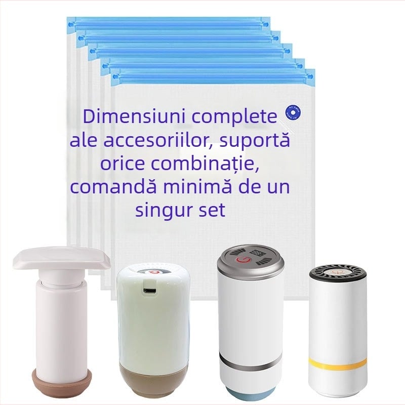 Set de pungi de vid cu model pentru ambalarea alimentelor, pentru consumabile de imprimare 3D, pungi sigilate din nylon, rezistente între -60°C și 100°C, compatibile cu microundele