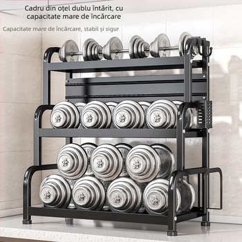 Raft pentru condimente din oțel carbon, pentru blat de bucătărie, cu mai multe etaje, fără găurire