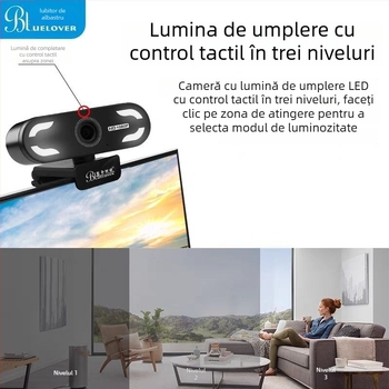 Blue Enchantress HD-60 Cameră PTZ inteligentă pentru conferințe cu interfață USB, senzor 800k, rezoluție maximă 1280x960, 30 FPS, microfon încorporat