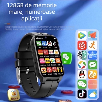 Smartwatch pentru copii: 4G, rezistent la apă, slot SIM, cameră, ecran tactil