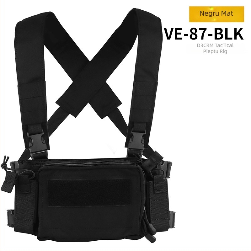 Vesta tactică pentru tir | Nailon mat, unisex, adulți, toate anotimpurile