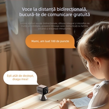 Cameră IP 4G/WiFi cu viziune de noapte pentru exterior, iluminare minimă 0.001 lux, -5 până la 50°C, alimentare 5V, interior/exterior