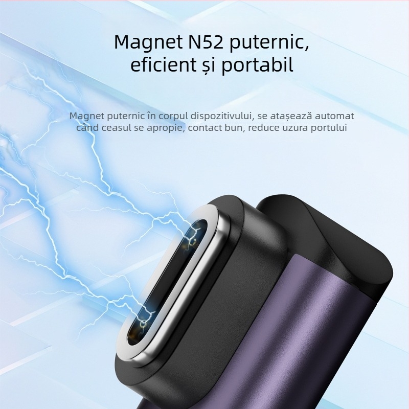 Adaptor magnetic Type-C pentru ceas Little Genius Z9 către Z7A, cu șnur