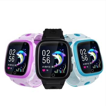 Ceas inteligent pentru copii cu conectivitate 4G/5G (ecran AMOLED; curea din silicon; rezistent la apă; autonomie până la 7 zile)