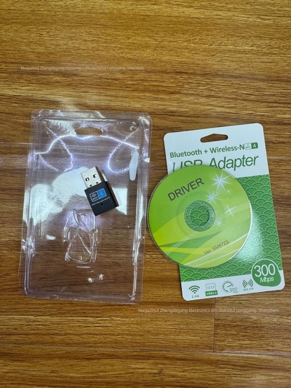 RTL8811CU adaptor USB WiFi pentru desktop și laptop, 600 Mbps, bandă duală 2,4/5 GHz, 802.11g/n