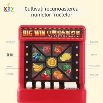 Nouă mașină de loterie cu fructe pentru copii, jucărie mini retro nostalgic