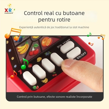 Nouă mașină de loterie cu fructe pentru copii, jucărie mini retro nostalgic