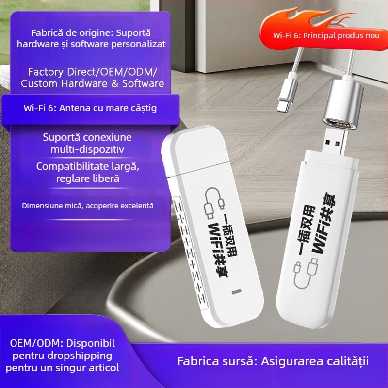 Carte USB de rețea wireless pentru laptopuri, fără driver, 802.11n, 150 Mbps, 2.4 GHz