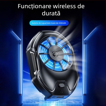 Fs21 Răcitor de telefon mobil cu aer - 5V, interfață Type-C, 80 g, ABS+Metal