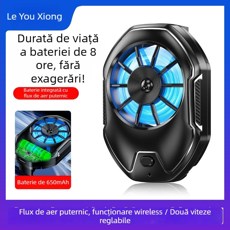 Fs21 Răcitor de telefon mobil cu aer - 5V, interfață Type-C, 80 g, ABS+Metal