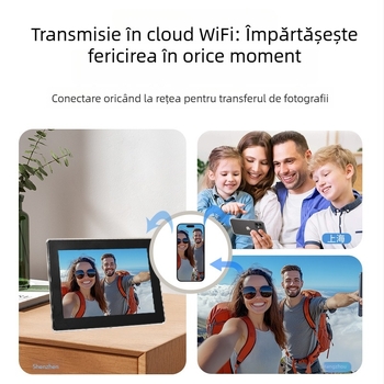 MOOARELEI L101 Ramă foto digitală – rezoluție 1280x800, 32GB stocare, suport TF card, formate imagine BMP/JPEG/PNG/JPG, redare muzică și video