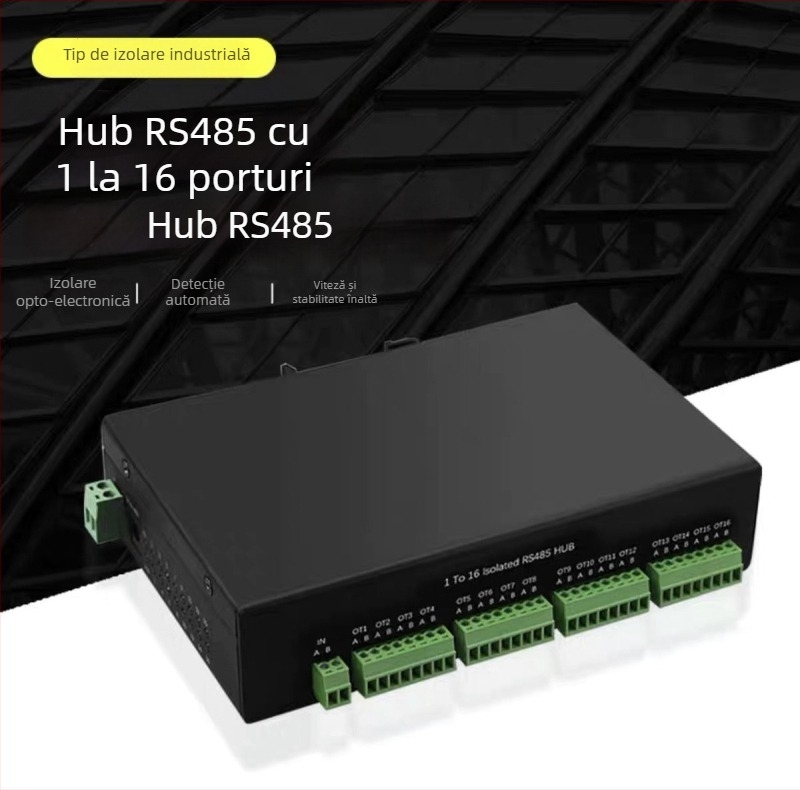 Hub RS485, izolat industrial, Lan haote TXI178