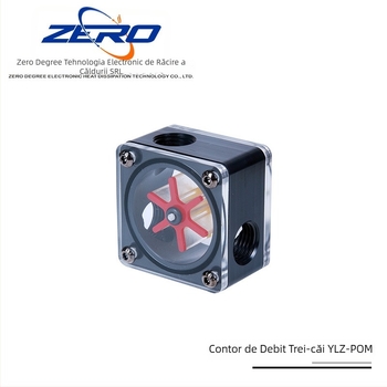 Kit răcire PC cu POM, fluxmetru 3 căi, 6 palete