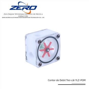 Kit răcire PC cu POM, fluxmetru 3 căi, 6 palete