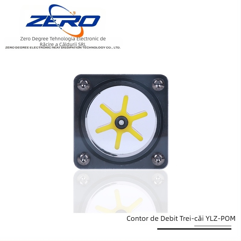 Kit răcire PC cu POM, fluxmetru 3 căi, 6 palete