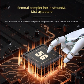 Repetor de semnal mobil Quad-Band (900–2600 MHz) – acoperire 300–1000 m², Compatibil cu întreaga rețea