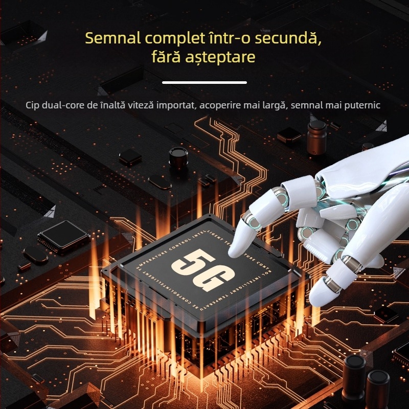 Repetor de semnal mobil Quad-Band (900–2600 MHz) – acoperire 300–1000 m², Compatibil cu întreaga rețea