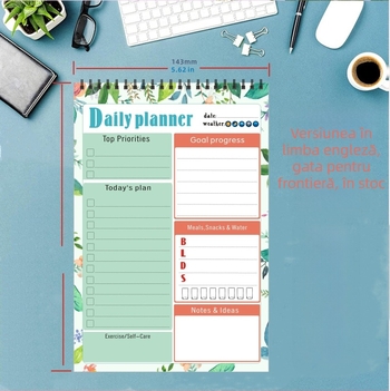 Caiet Deburg 2301, hârtie offset 120 g, 53 coli, Personalizare: Da