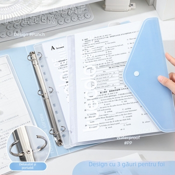 Dosar pentru documente (Binder) – Truecolor dosar informațional, din plastic, imprimarea siglei indisponibilă