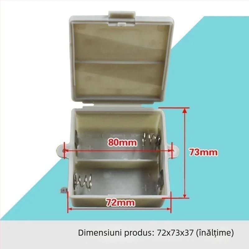 Cutie de baterii pentru aragaz încorporat, universală, 1 sau 2 celule.