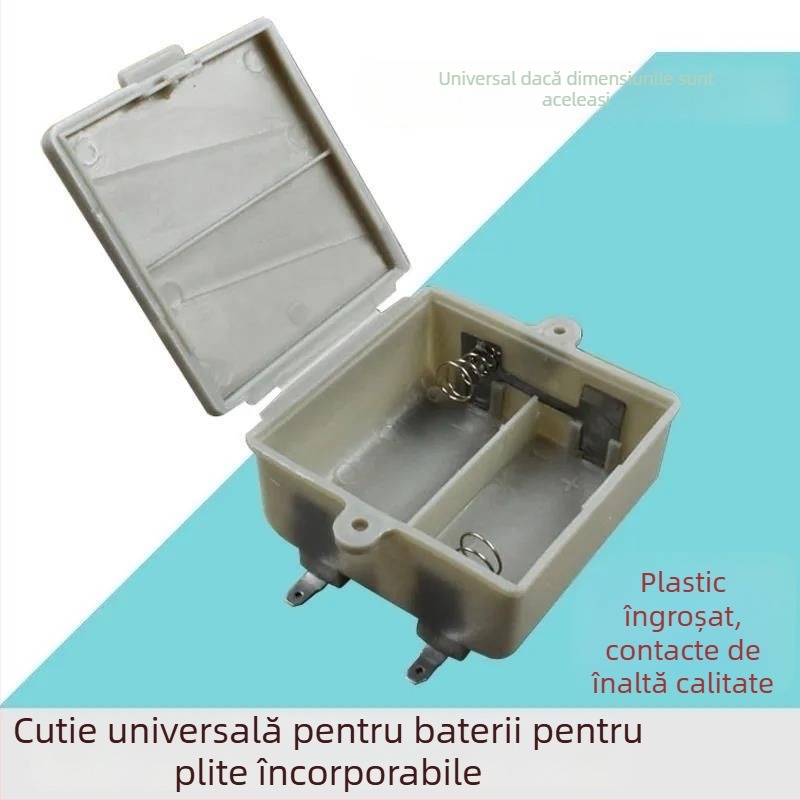 Cutie de baterii pentru aragaz încorporat, universală, 1 sau 2 celule.